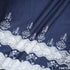 Lace Work Denim Cotton Fabric-F4872
